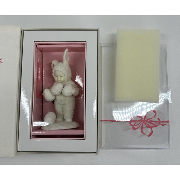 Dept 56 Springtime Stories of the Snowbunnies Oops I Dropped One / Easter - Picture 1 of 5